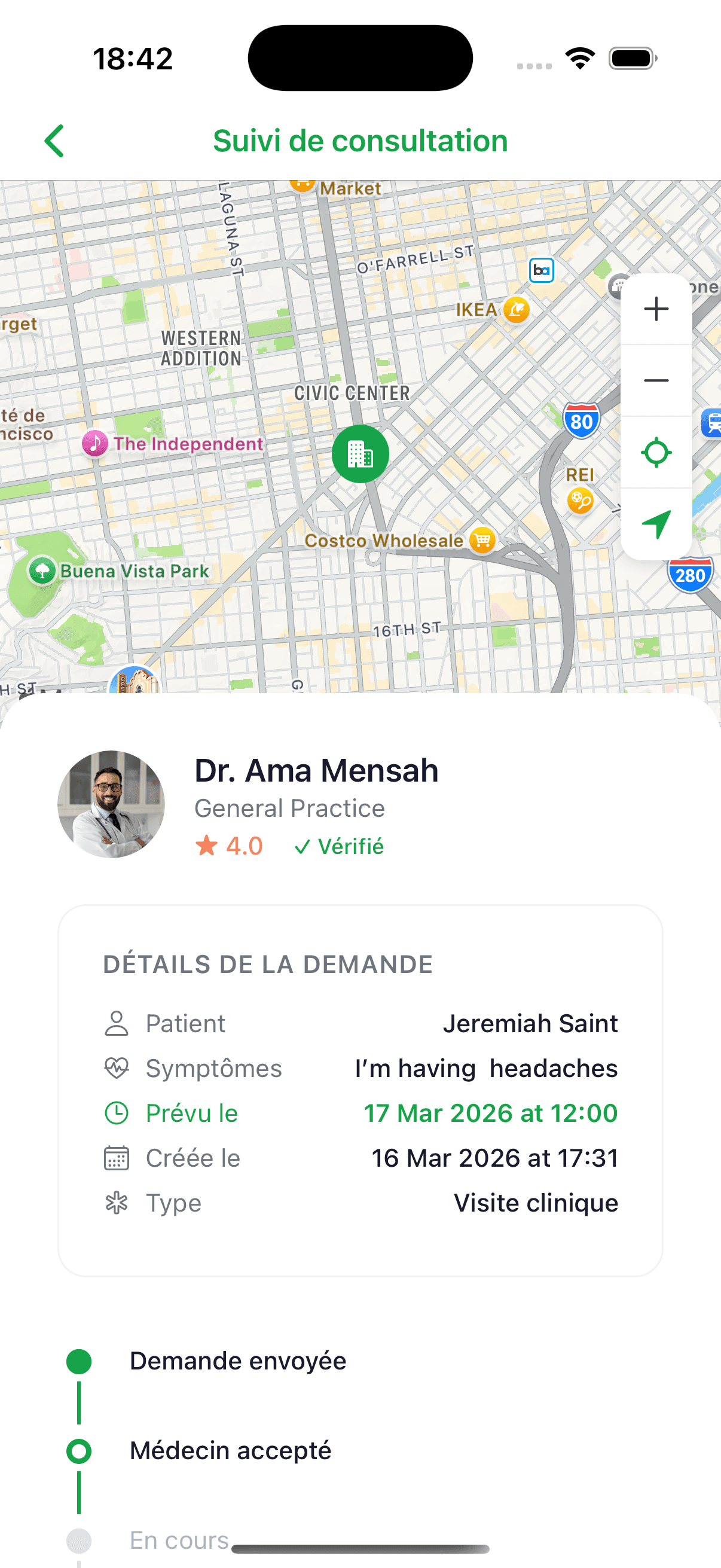 Track in Real Time